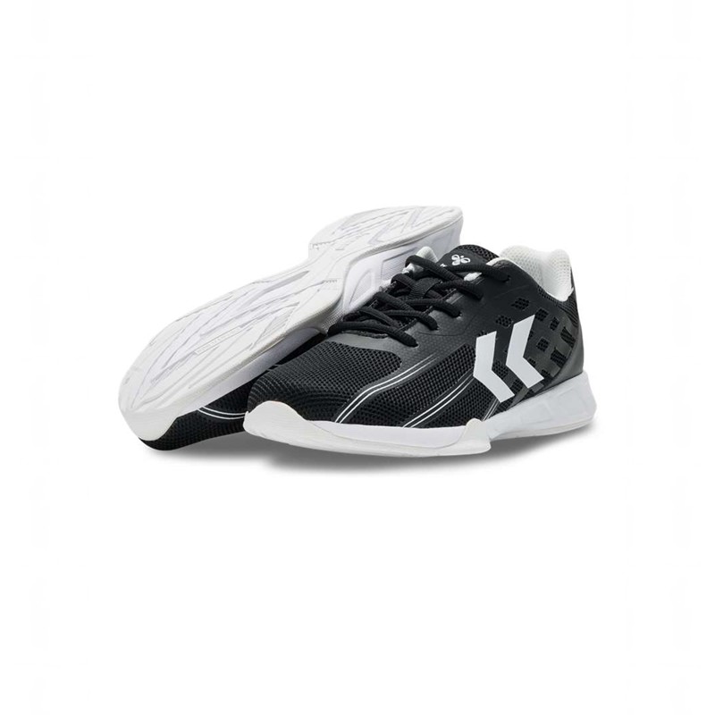 Hummel Root Elite Sneakers Heren Zwart | 594981-307