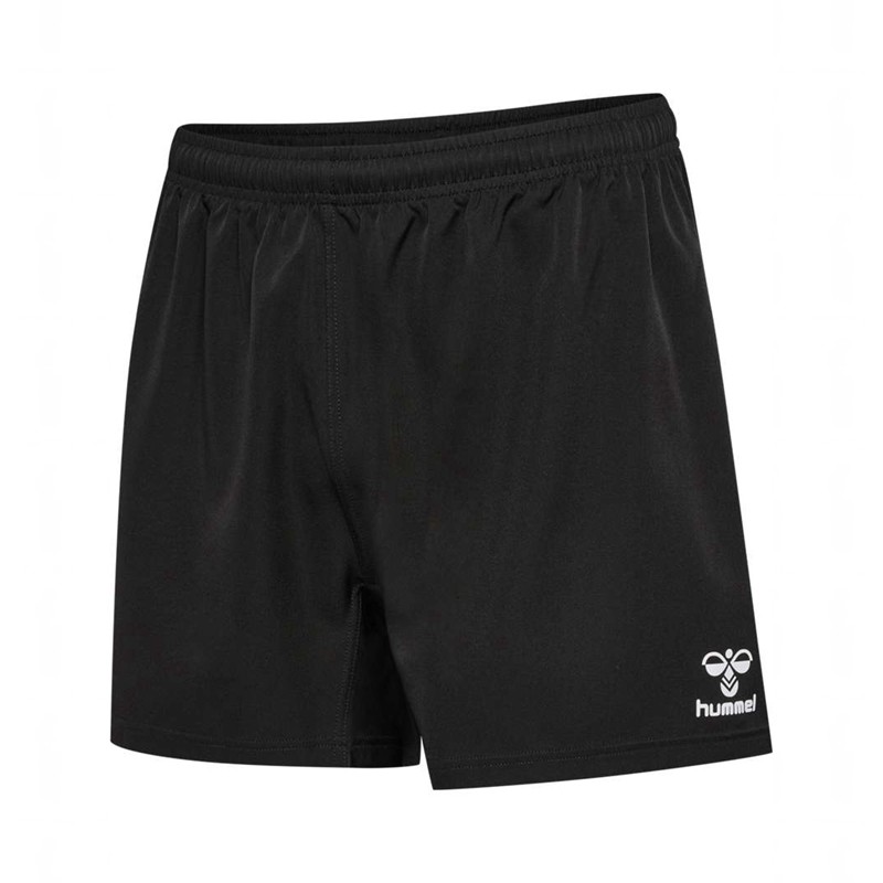 Hummel Rugby Woven Korte Broek Heren Zwart | 700822-901