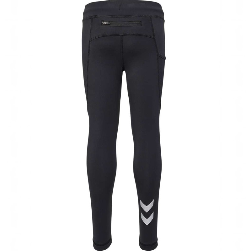 Hummel Run Hardloopbroek Kinderen Zwart | 736970-344