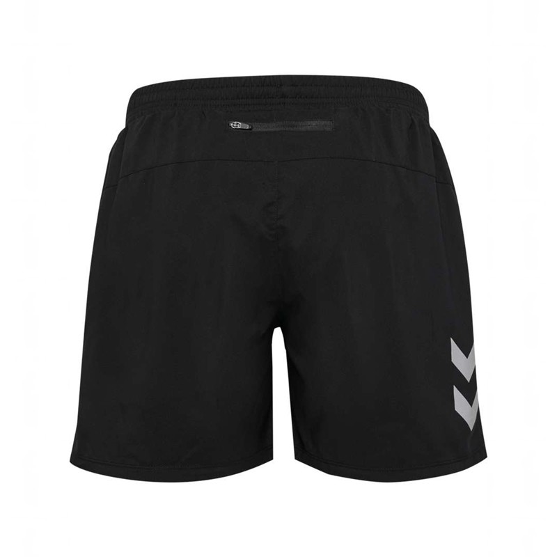Hummel Run Korte Broek Heren Zwart | 447725-446