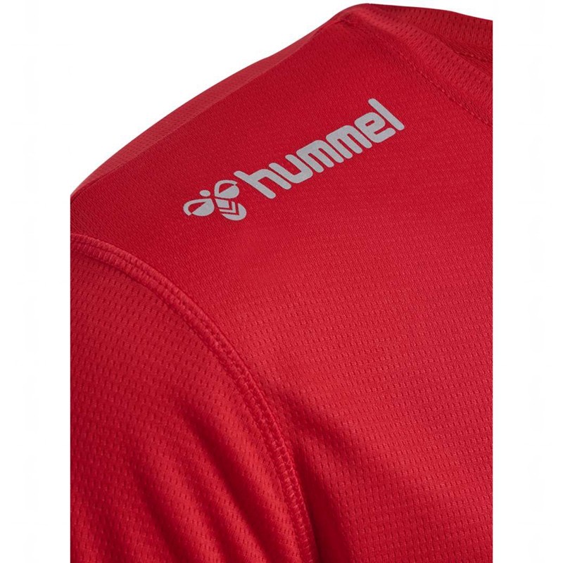 Hummel Run L/S Hoodie Heren Rood | 088577-058