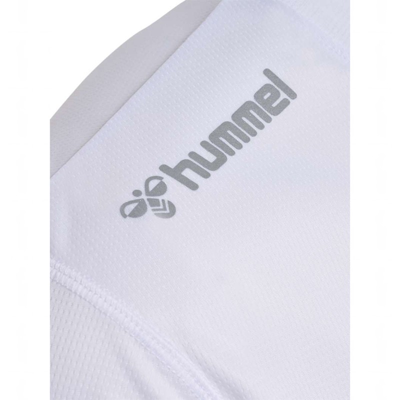 Hummel Run S/S Jersey Heren Wit | 686771-690