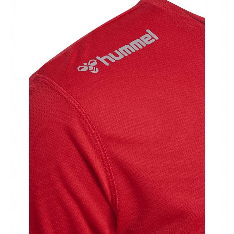 Hummel Run S/S T-shirts Heren Rood | 904981-999
