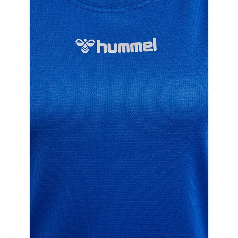 Hummel Run Singlet S/L Tanktop Dames Blauw | 405592-895