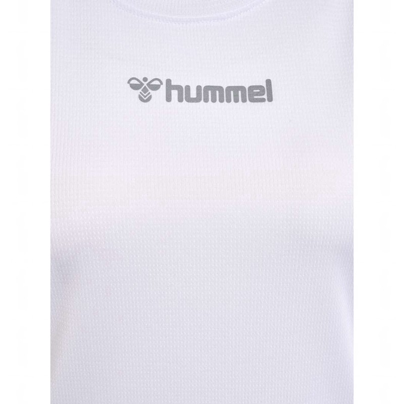 Hummel Run Singlet S/L Tanktop Dames Wit | 069639-718