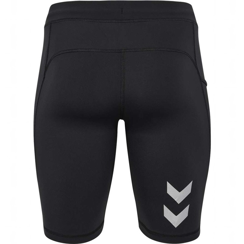 Hummel Run Tight T-shirts Heren Zwart | 464012-651