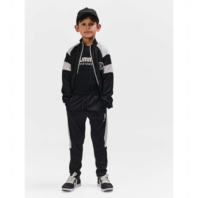 Hummel Runner Broek Kinderen Zwart | 593107-988