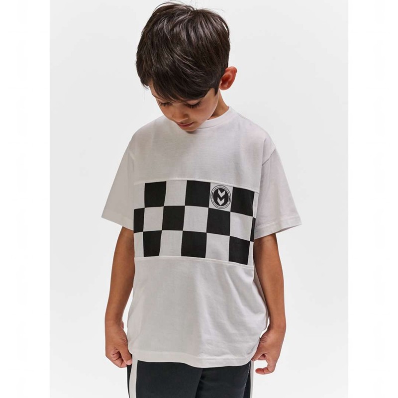 Hummel Runner S/S T-shirts Kinderen Wit | 191943-657