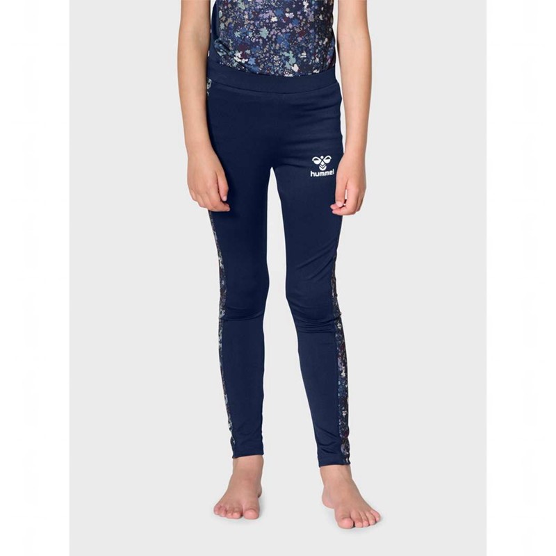 Hummel Sanne Hardloopbroek Kinderen Zwart | 405061-764