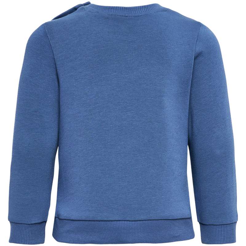 Hummel Santo Crewsuit Sweatshirts Kinderen Blauw | 497752-680