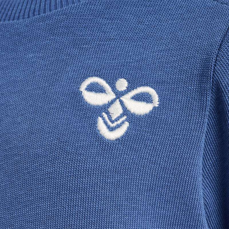 Hummel Santo Crewsuit Sweatshirts Kinderen Blauw | 497752-680