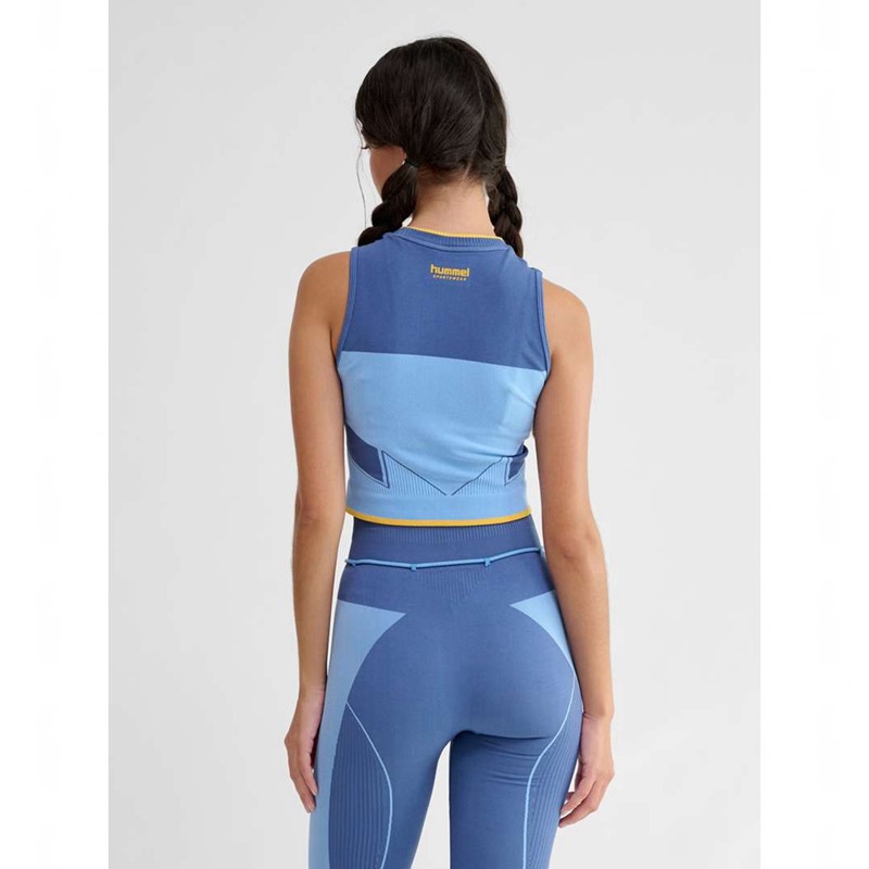 Hummel Seamless Sokken Dames Blauw | 067993-182