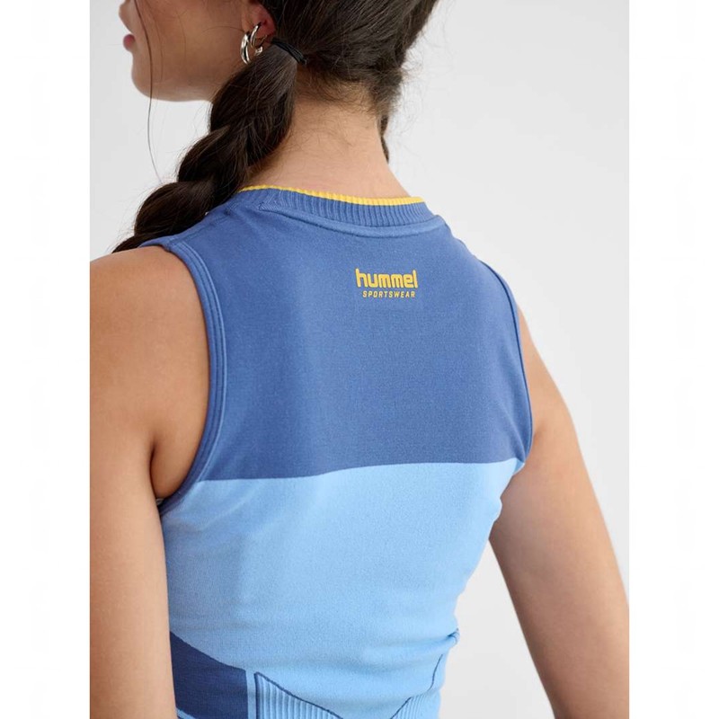 Hummel Seamless Sokken Dames Blauw | 067993-182