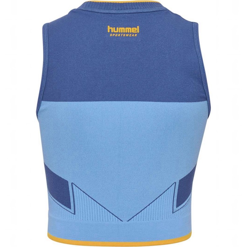 Hummel Seamless Sokken Dames Blauw | 067993-182