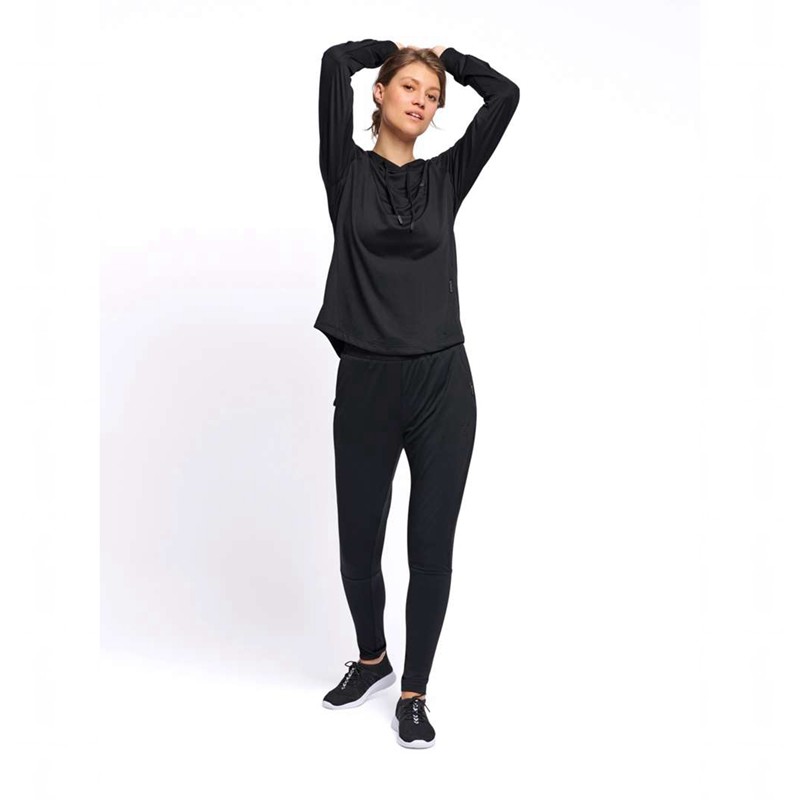 Hummel Selby Tapered Broek Dames Zwart | 410756-250