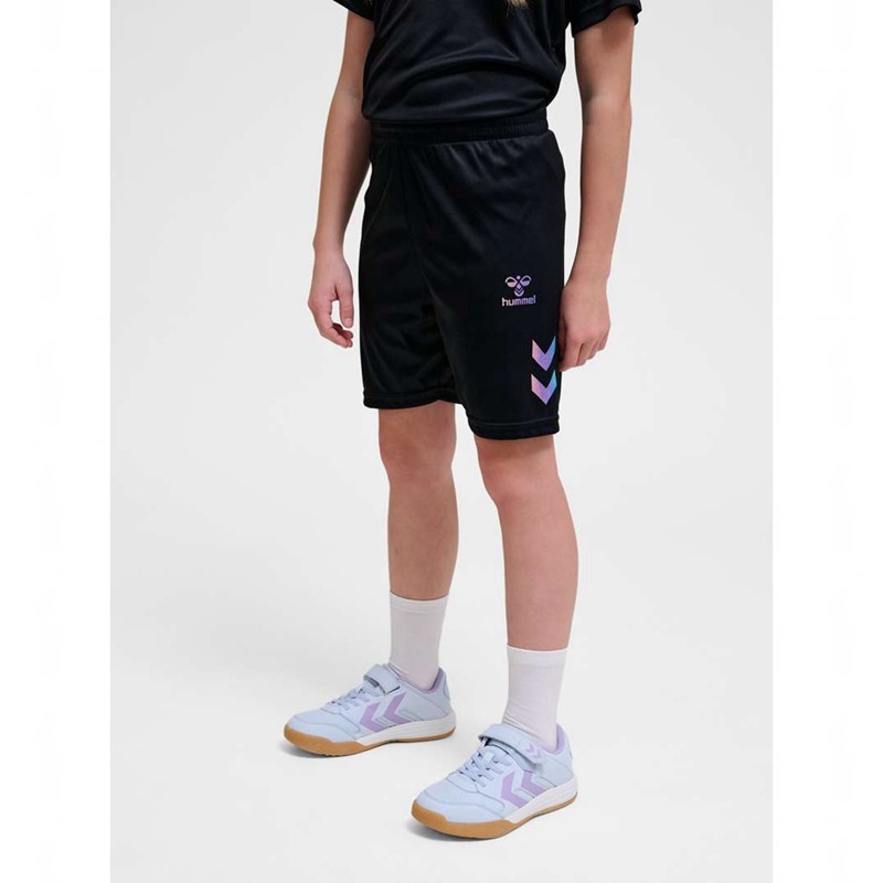 Hummel Shimmer Korte Broek Kinderen Zwart | 473703-989