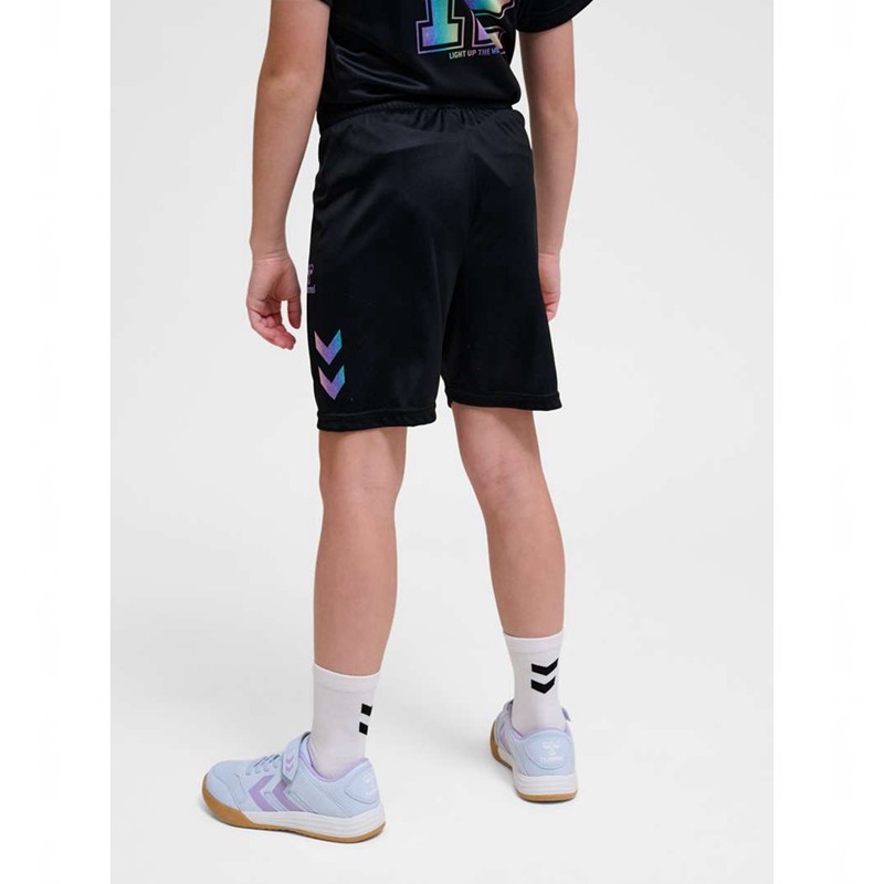 Hummel Shimmer Korte Broek Kinderen Zwart | 473703-989