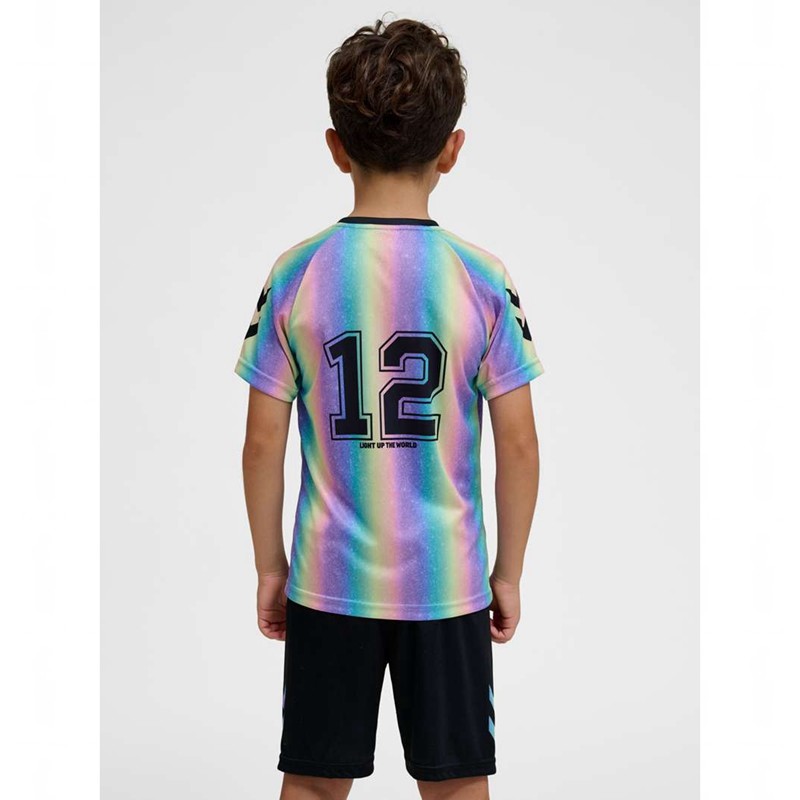 Hummel Shimmer S/S Hardloopbroek Kinderen Roze | 763977-819