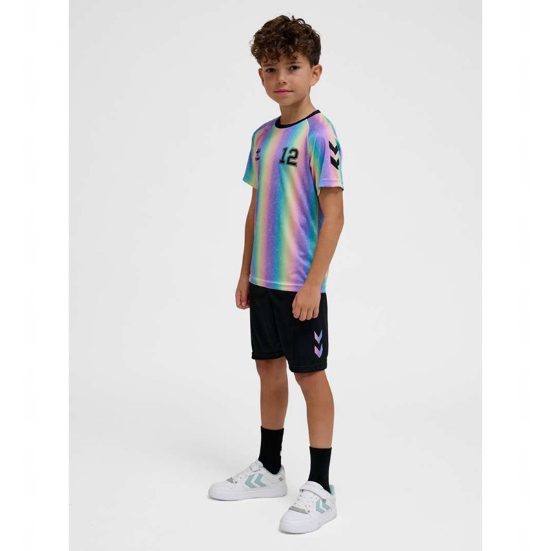 Hummel Shimmer S/S Hardloopbroek Kinderen Roze | 763977-819