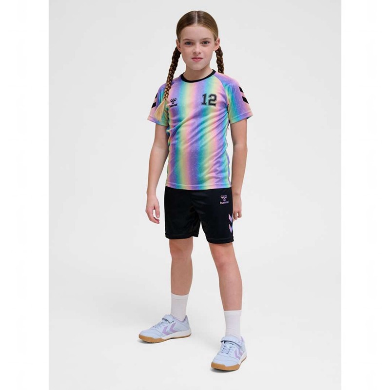 Hummel Shimmer S/S Hardloopbroek Kinderen Roze | 763977-819