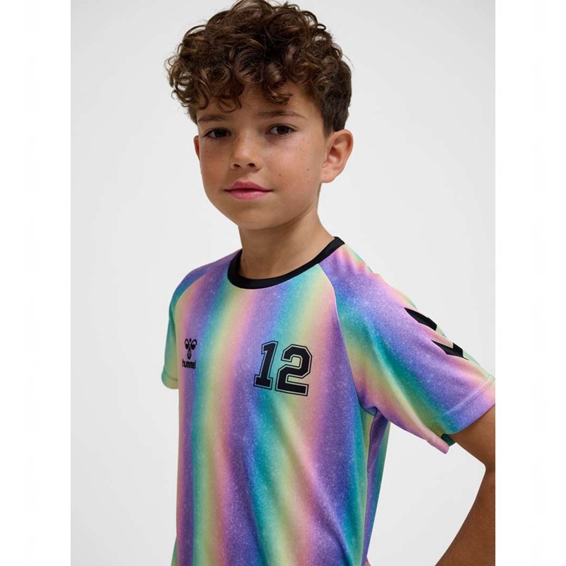 Hummel Shimmer S/S Hardloopbroek Kinderen Roze | 763977-819