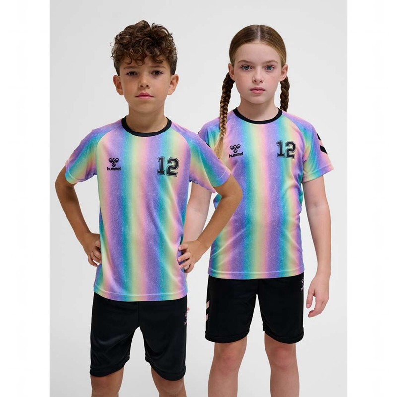 Hummel Shimmer S/S Hardloopbroek Kinderen Roze | 763977-819