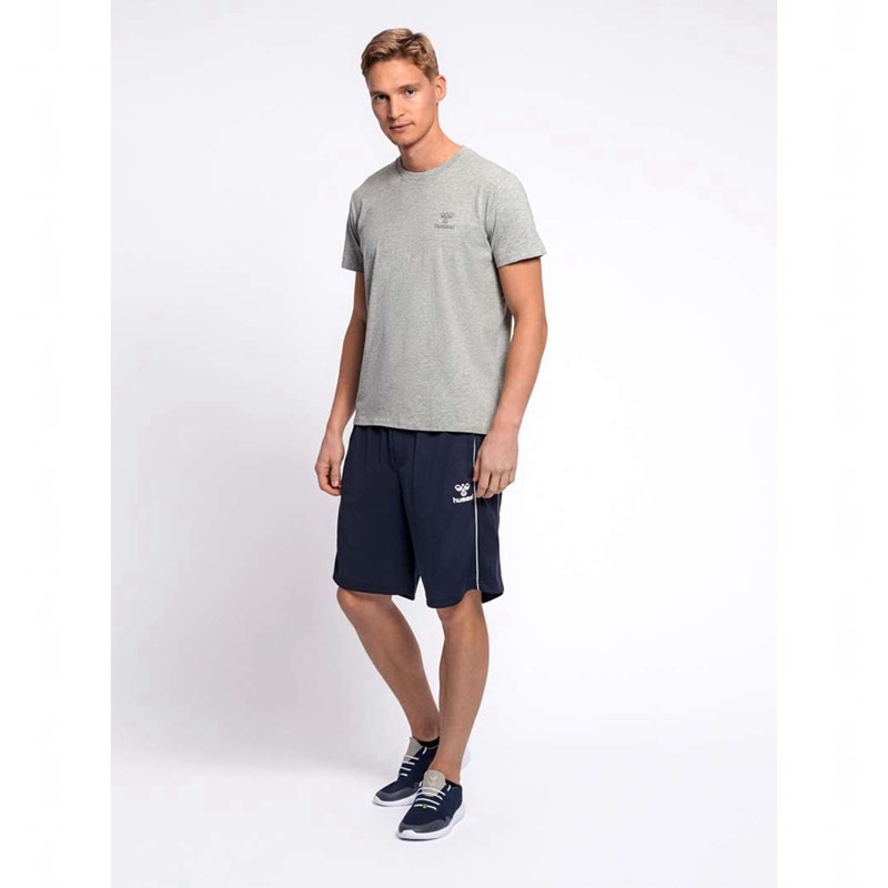 Hummel Sigge S/S T-shirts Heren Grijs | 512108-211