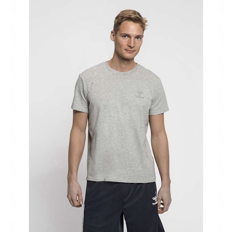 Hummel Sigge S/S T-shirts Heren Grijs | 512108-211