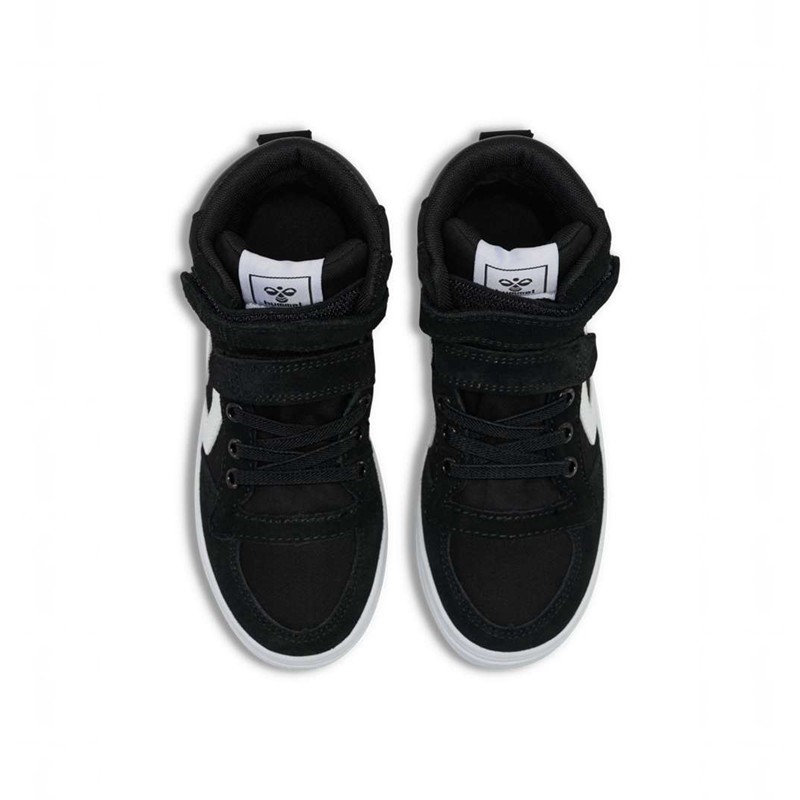 Hummel Slimmer Stadil High Jr Sneakers Kinderen Zwart | 039566-620