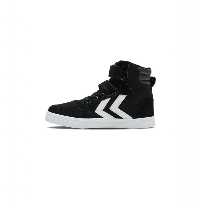 Hummel Slimmer Stadil High Jr Sneakers Kinderen Zwart | 039566-620