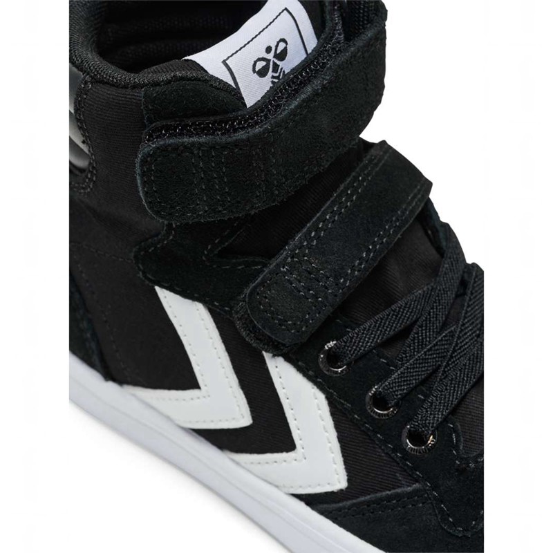 Hummel Slimmer Stadil High Jr Sneakers Kinderen Zwart | 039566-620