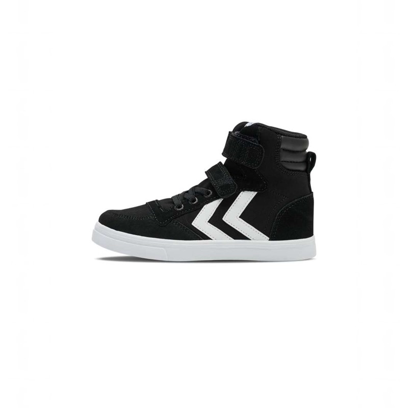 Hummel Slimmer Stadil High Jr Sneakers Kinderen Zwart | 039566-620