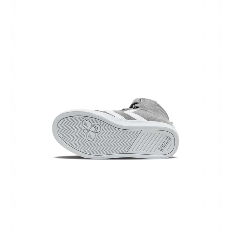 Hummel Slimmer Stadil High Jr Sneakers Kinderen Grijs | 334216-915