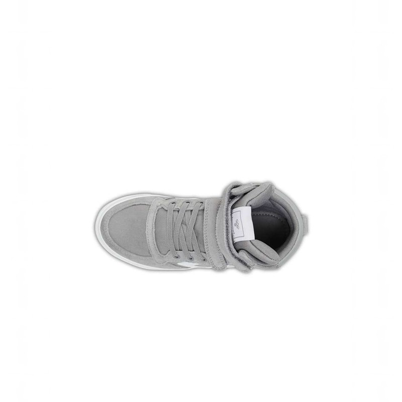 Hummel Slimmer Stadil High Jr Sneakers Kinderen Grijs | 334216-915