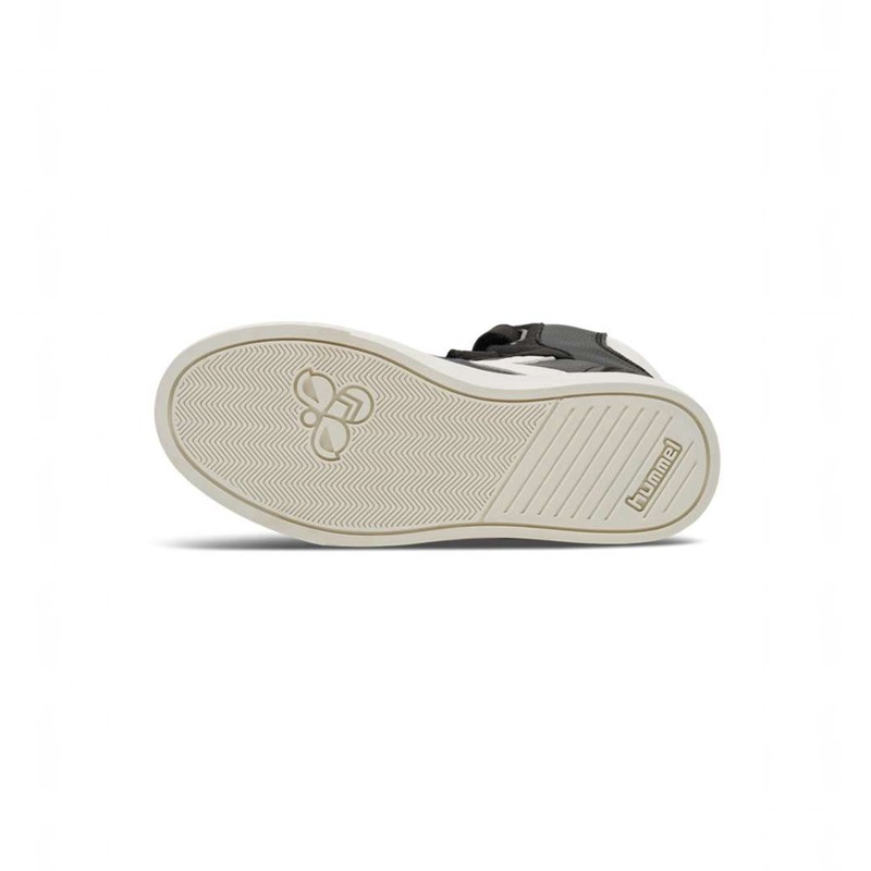 Hummel Slimmer Stadil Leather High Jr Sneakers Kinderen Zwart | 562173-281