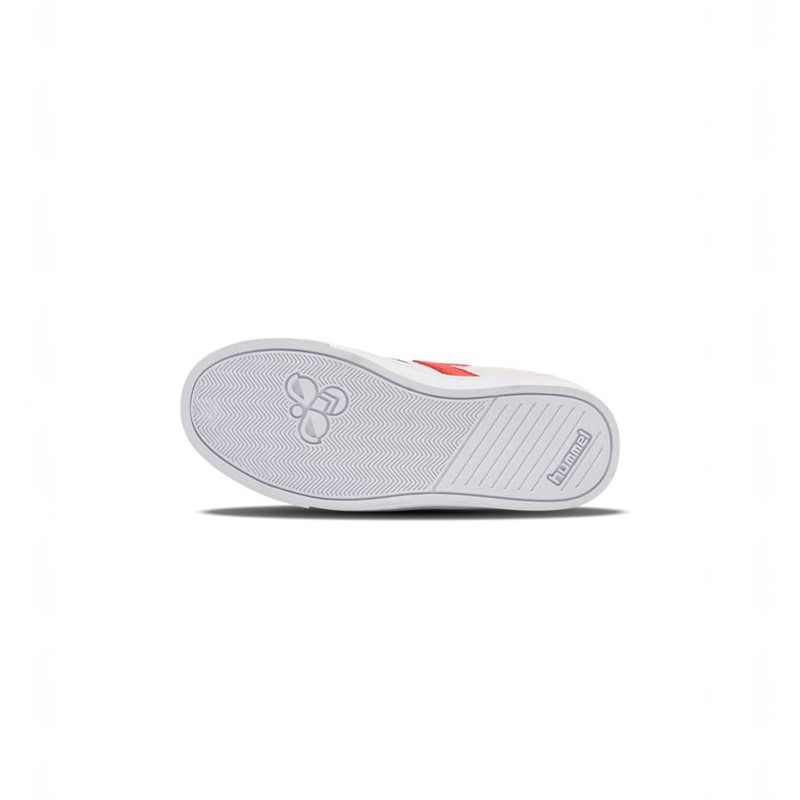 Hummel Slimmer Stadil Leather Low Jr Sneakers Kinderen Wit | 032608-292
