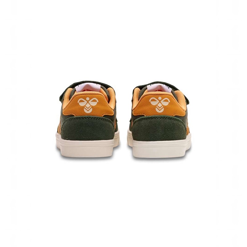 Hummel Slimmer Stadil Low Jr Sneakers Kinderen Groen | 010011-092