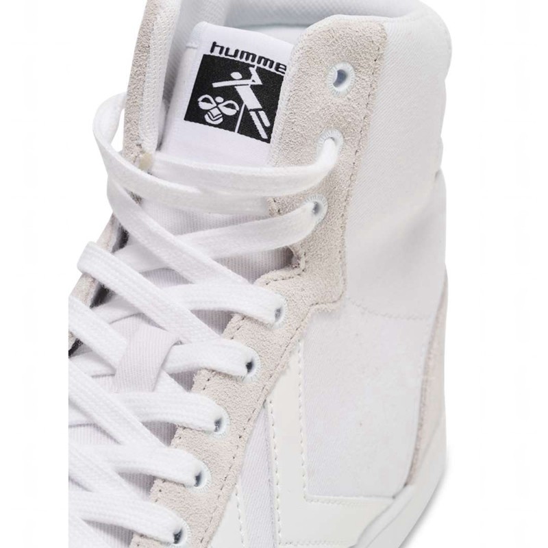 Hummel Slimmer Stadil Tonal High Sneakers Heren Wit | 178953-352