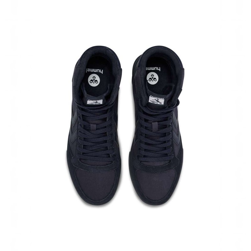 Hummel Slimmer Stadil Tonal High Sneakers Heren Donkerblauw | 991158-995