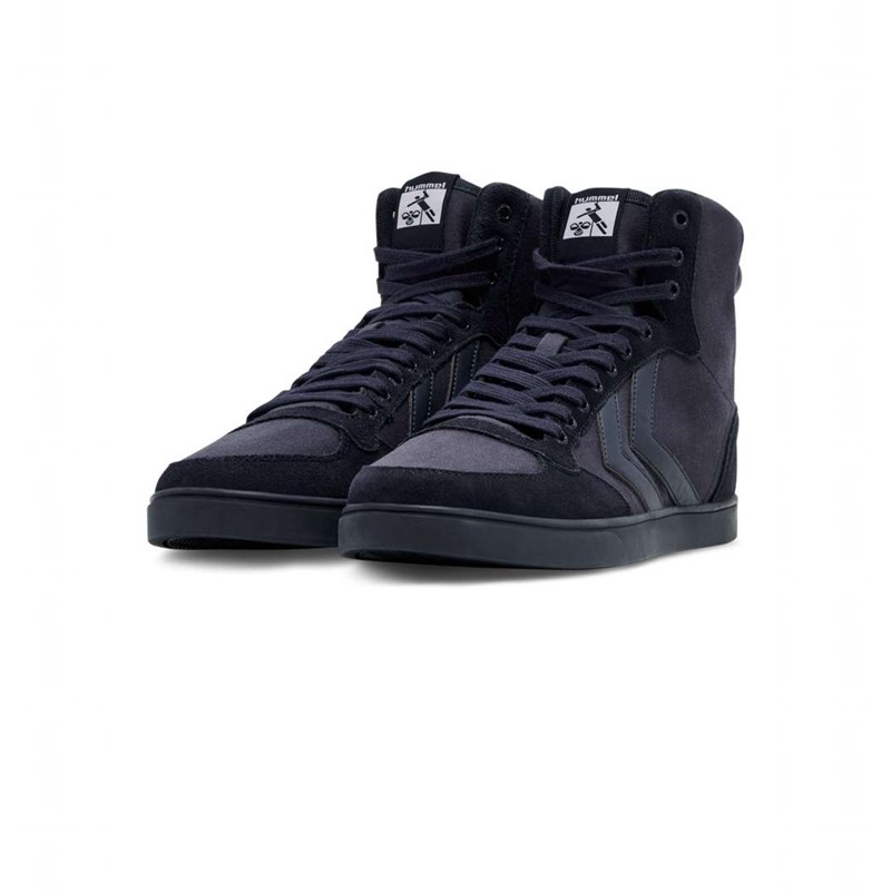 Hummel Slimmer Stadil Tonal High Sneakers Heren Donkerblauw | 991158-995