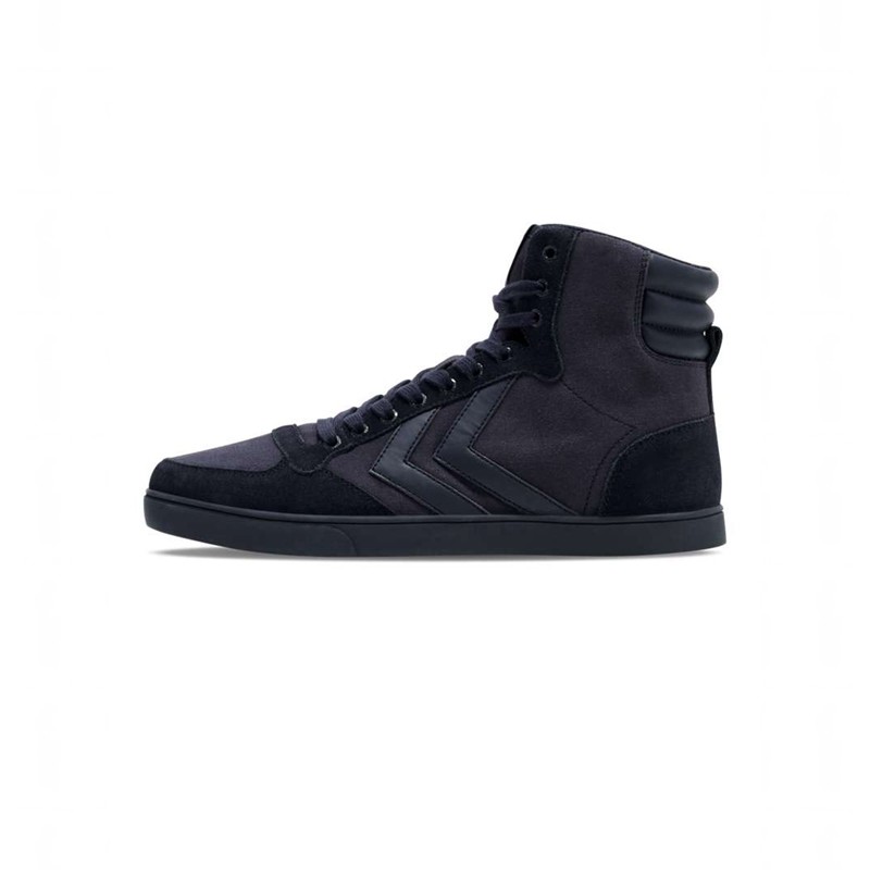 Hummel Slimmer Stadil Tonal High Sneakers Heren Donkerblauw | 991158-995