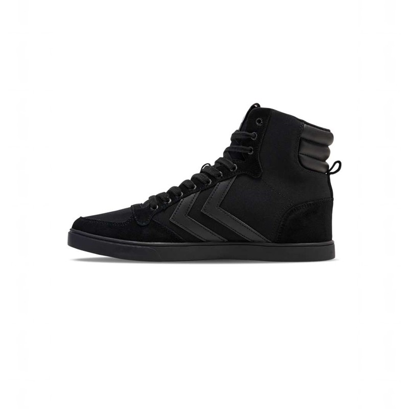 Hummel Slimmer Stadil Tonal High Sneakers Heren Zwart | 310292-473