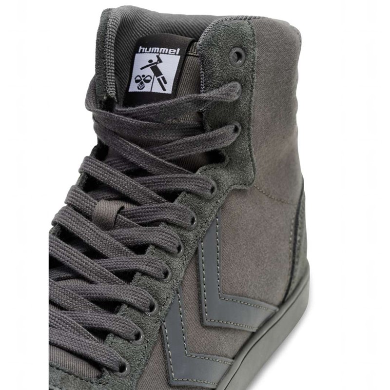 Hummel Slimmer Stadil Tonal High Sneakers Heren Grijs | 212342-099