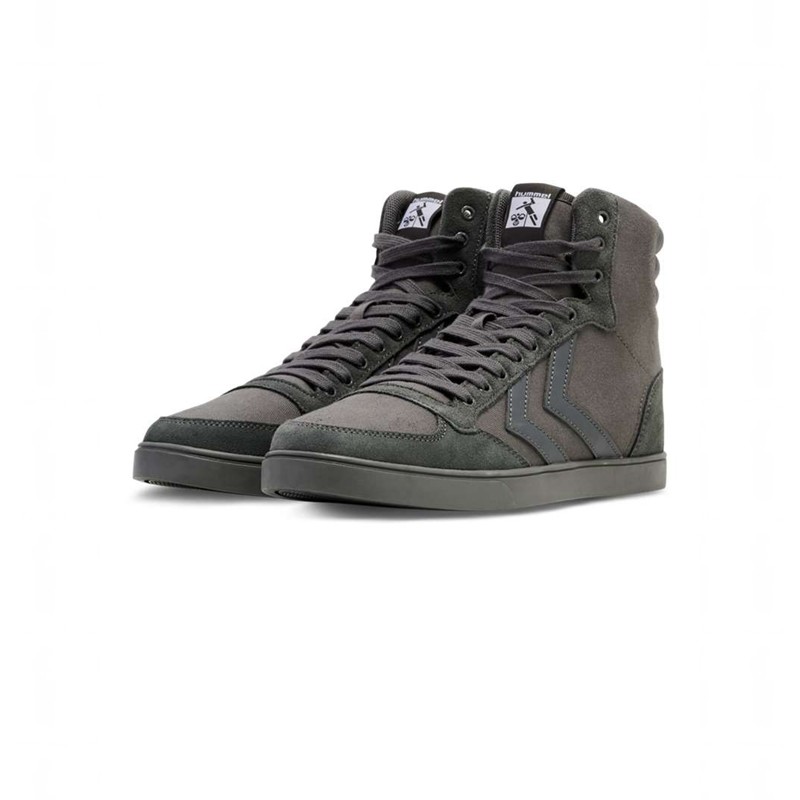 Hummel Slimmer Stadil Tonal High Sneakers Heren Grijs | 212342-099