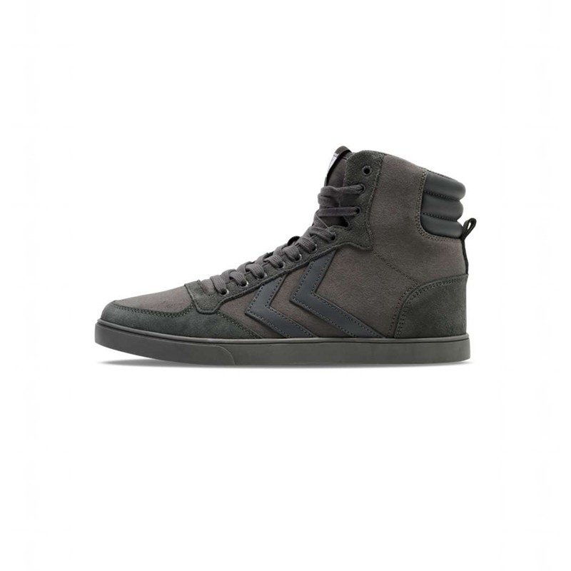 Hummel Slimmer Stadil Tonal High Sneakers Heren Grijs | 212342-099