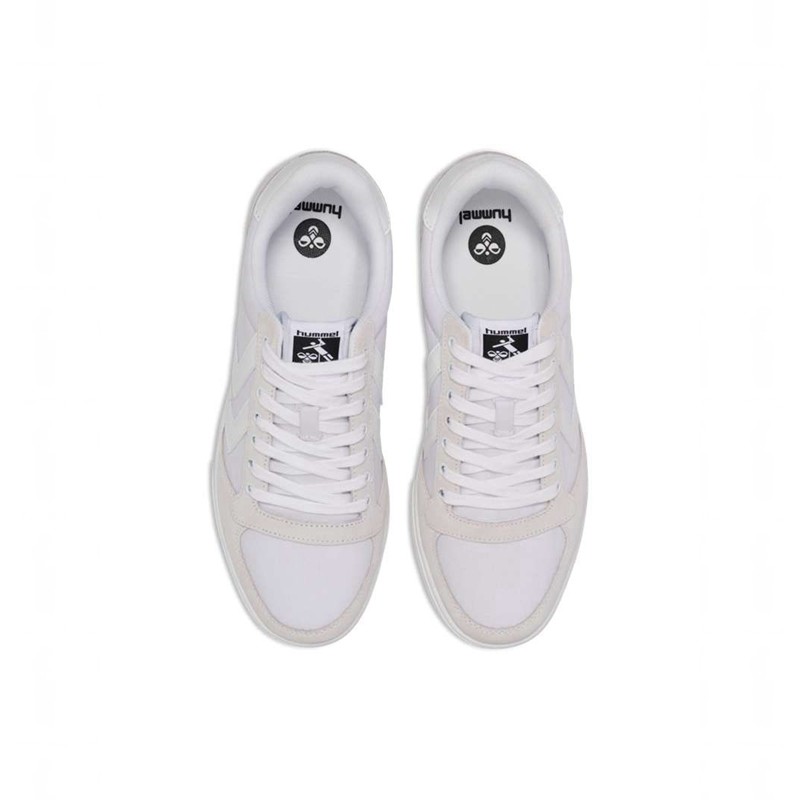 Hummel Slimmer Stadil Tonal Low Sneakers Heren Wit | 056908-312