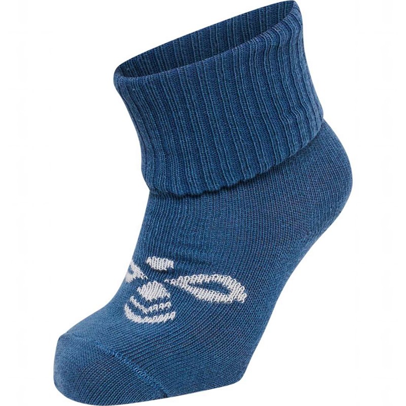 Hummel Sora 3-pack Sokken Kinderen Blauw | 426566-663