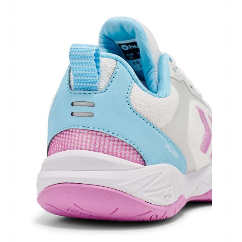 Hummel Speed Court Indoorschoenen Heren Wit | 393456-841