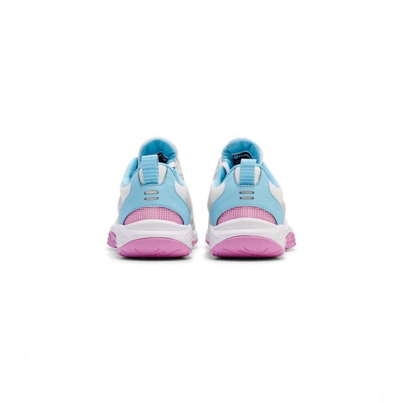 Hummel Speed Court Indoorschoenen Heren Wit | 393456-841