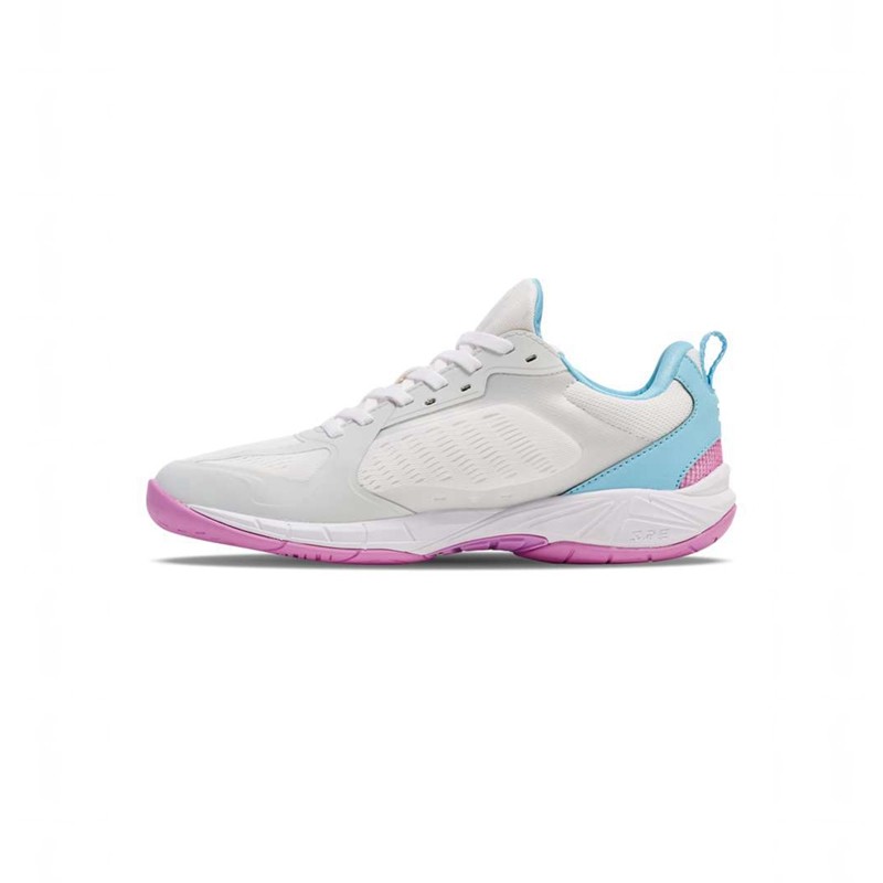 Hummel Speed Court Indoorschoenen Heren Wit | 393456-841